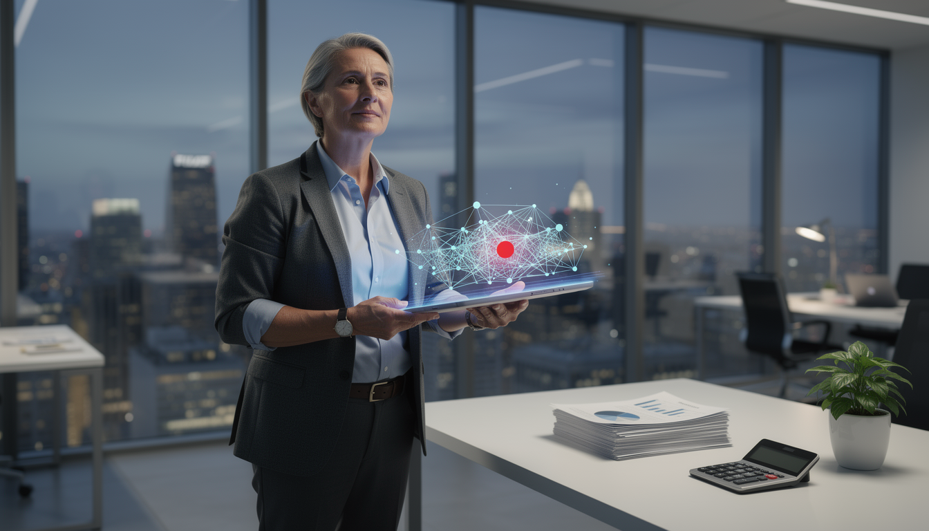 Человек анализирует кредитный отчёт, чтобы решить проблему старого долга.